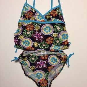 Joe Boxer Girls Two Piece Swimsuit